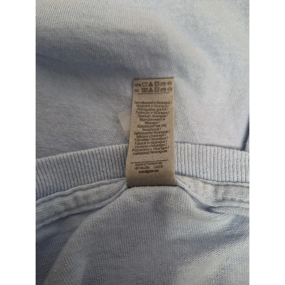 THE BEATLES T SHIRT size 2 Xl Light Blue FAB 4 John,Paul,Ringo And George